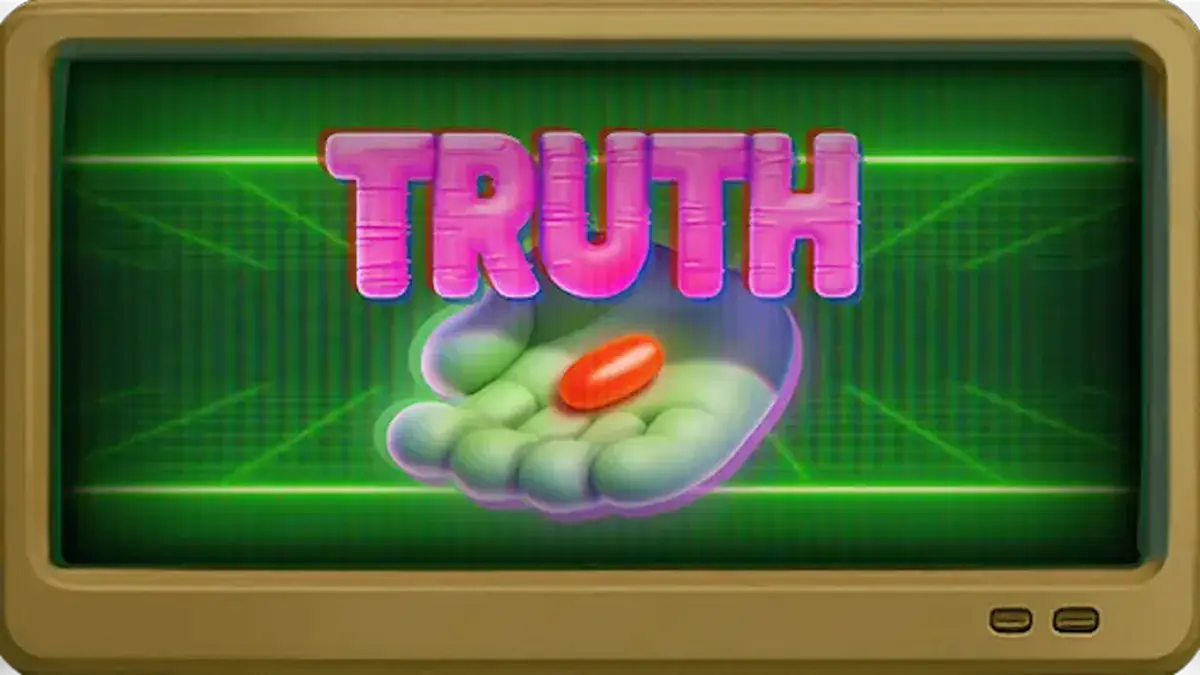 Preach TV slot game interface featuring a retro TV studio theme.